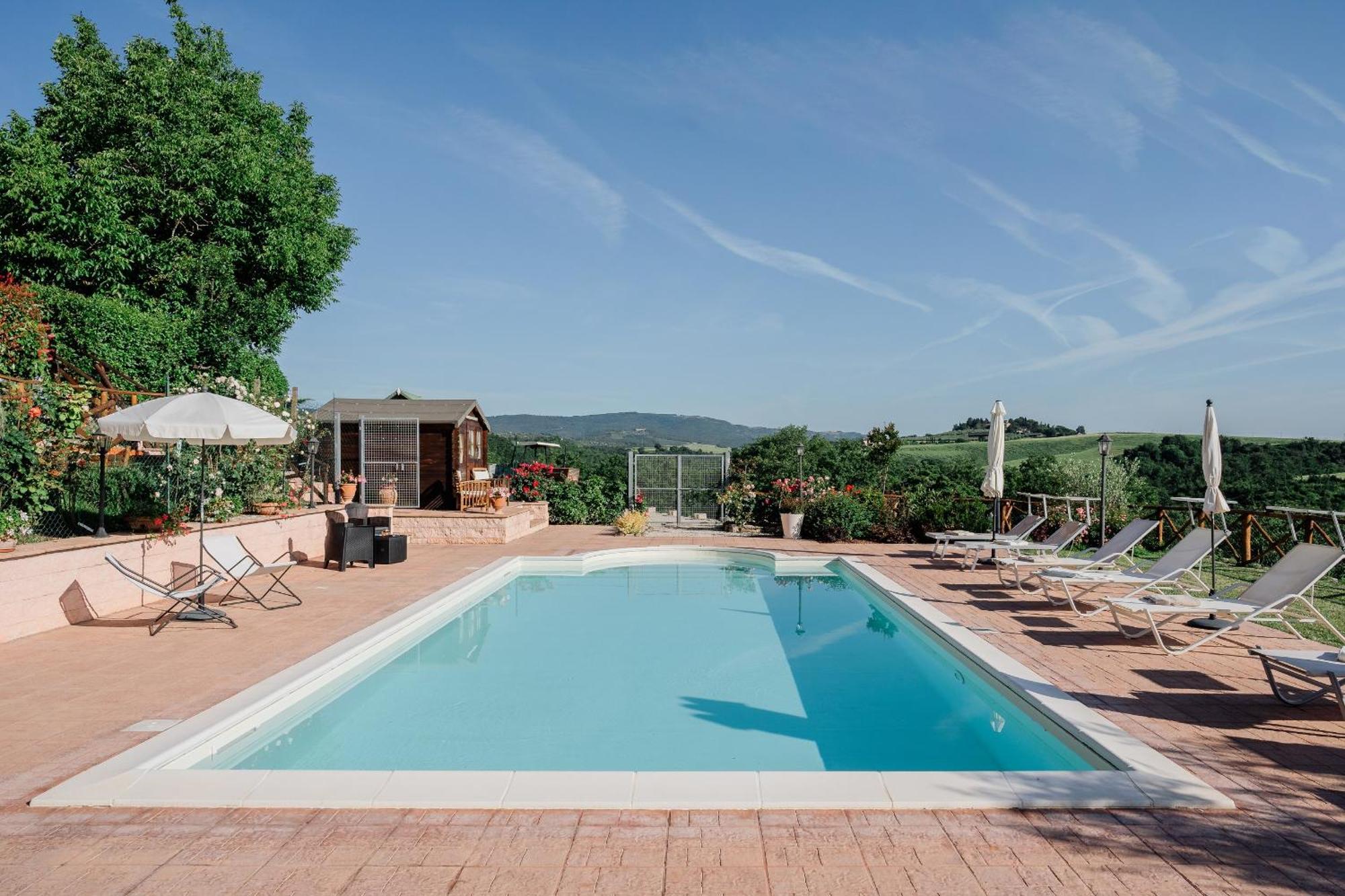 La Casa Di Sofia Appartement Poggio Aquilone Buitenkant foto